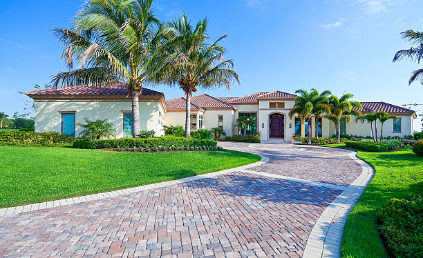 Patterned Driveway Pavers